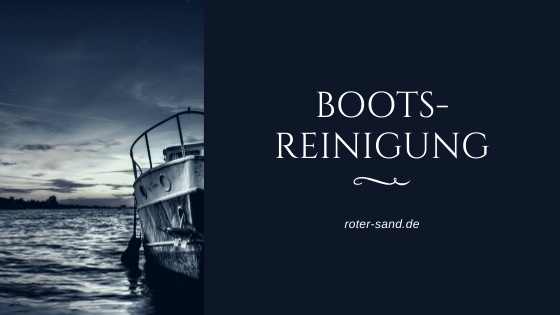 Bootsreinigung